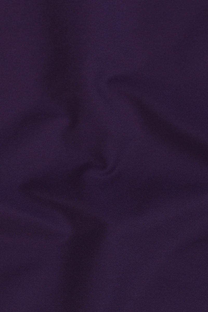 Deep Magenta Pinpoint Shirt