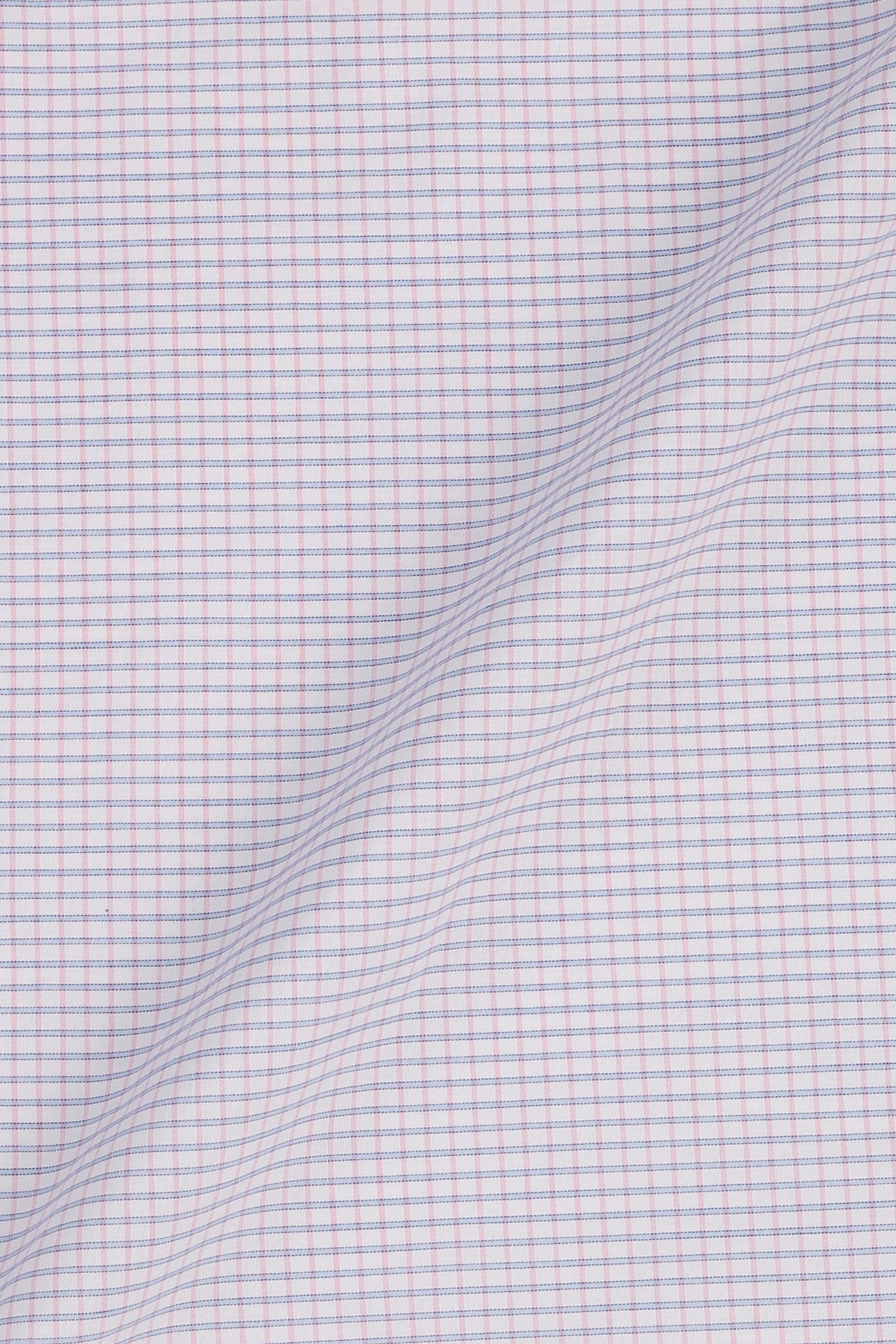 Pink Blue Tattersall Check Shirt