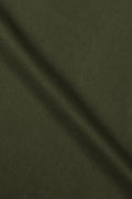 Olive Green Brushed Winter Flannel - Foberry USA