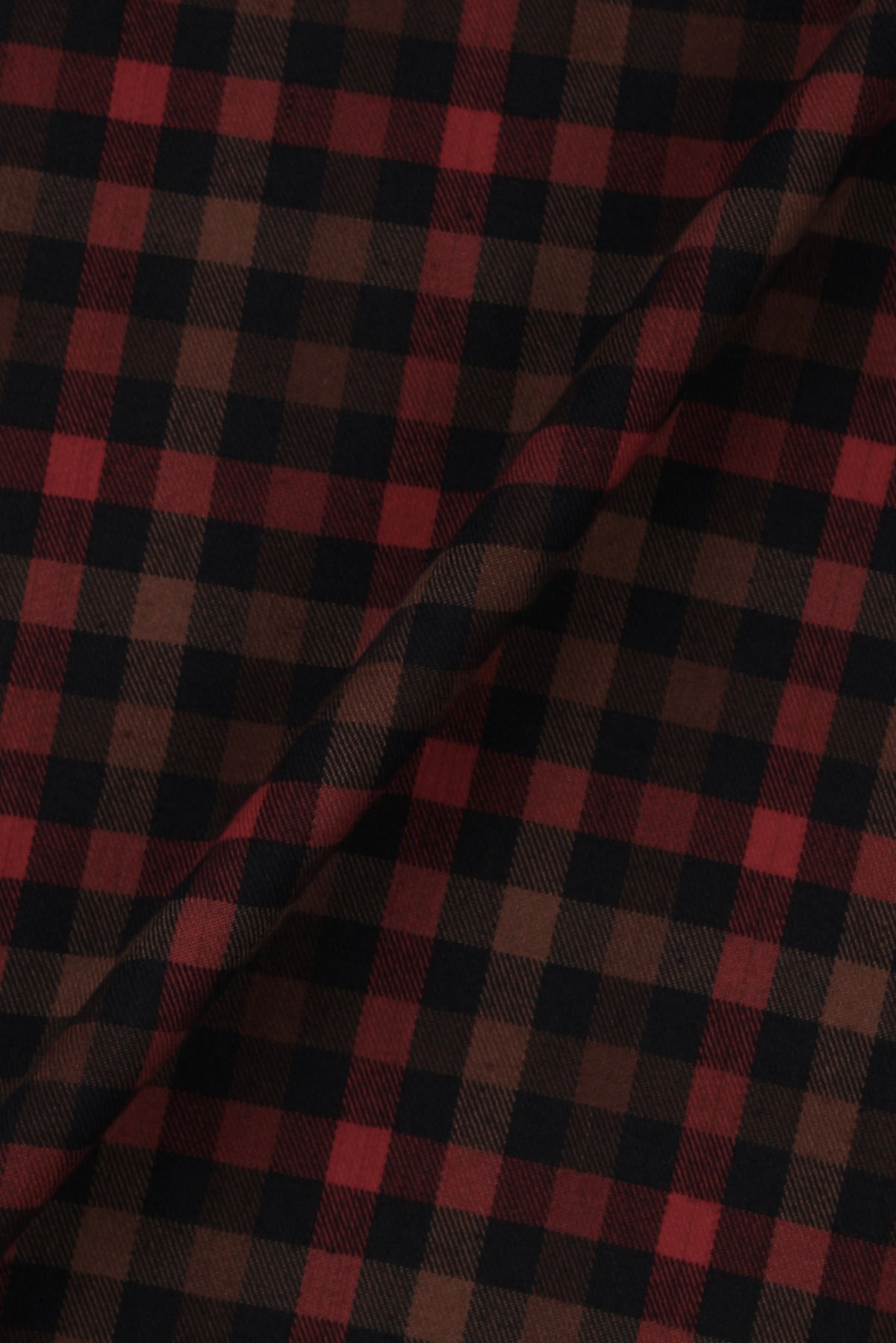 Black & Mustard Buffalo Check Winter Flannel Shirt