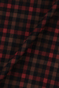 Black & Mustard Buffalo Check Winter Flannel