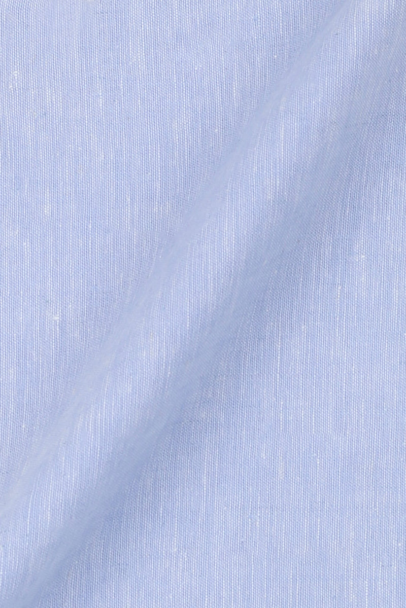 Soft Light Blue Irish Linen