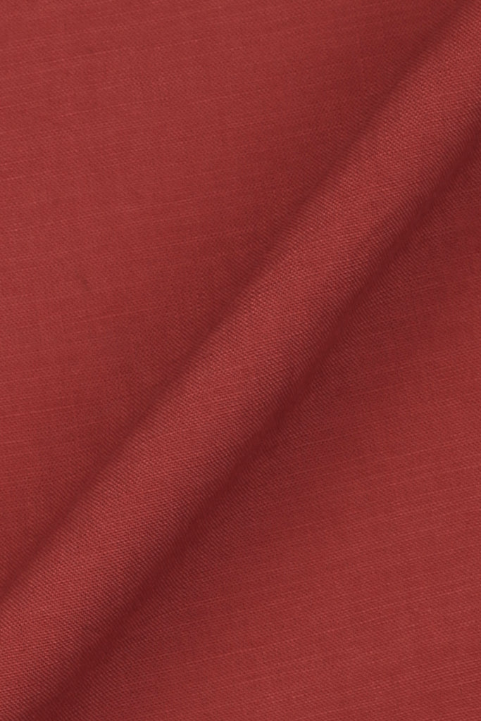 Scarlet Red EU Linen
