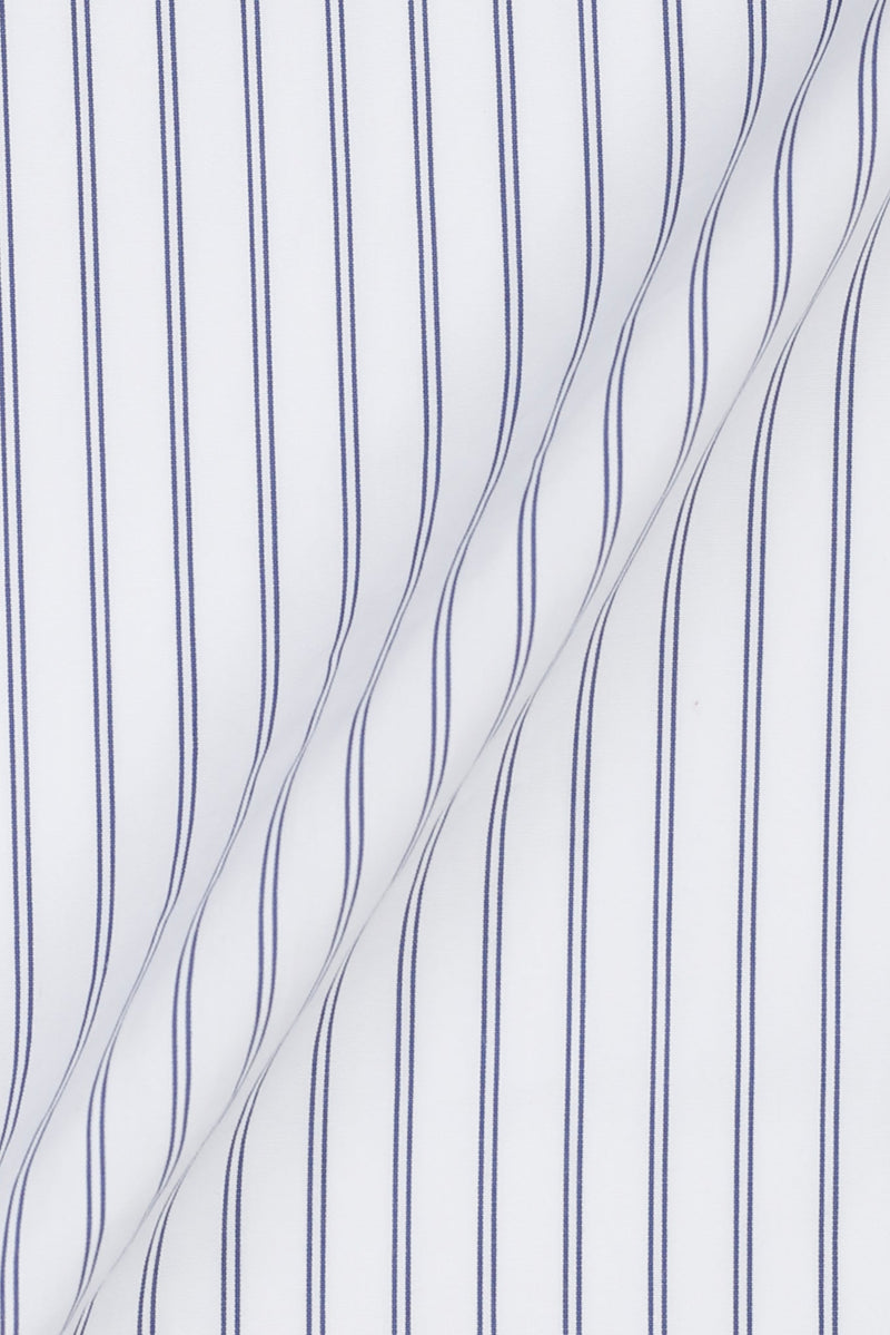 Denim Blue Dual Striped