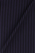 Electric Purple Twill Striped