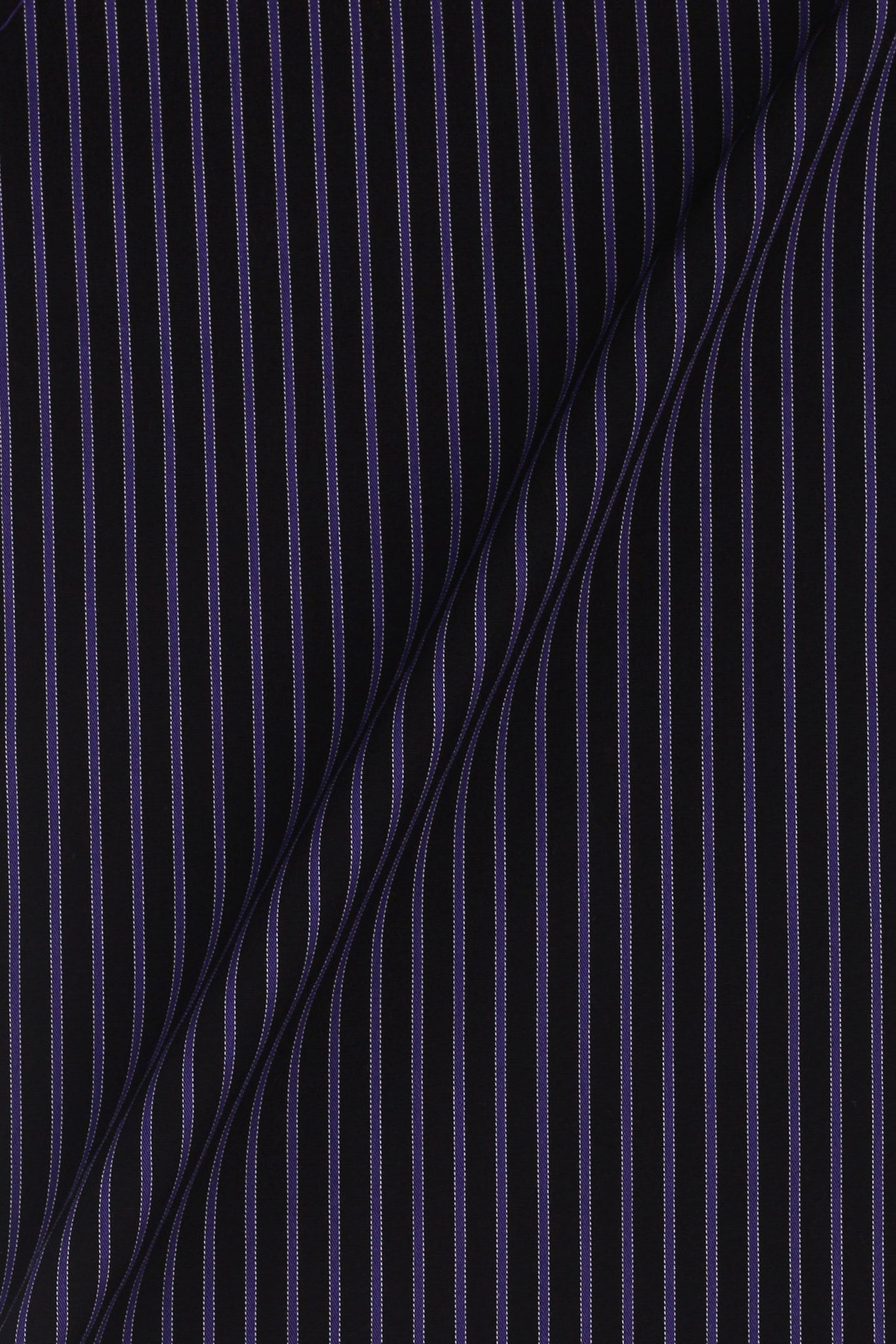 Electric Purple Twill Striped