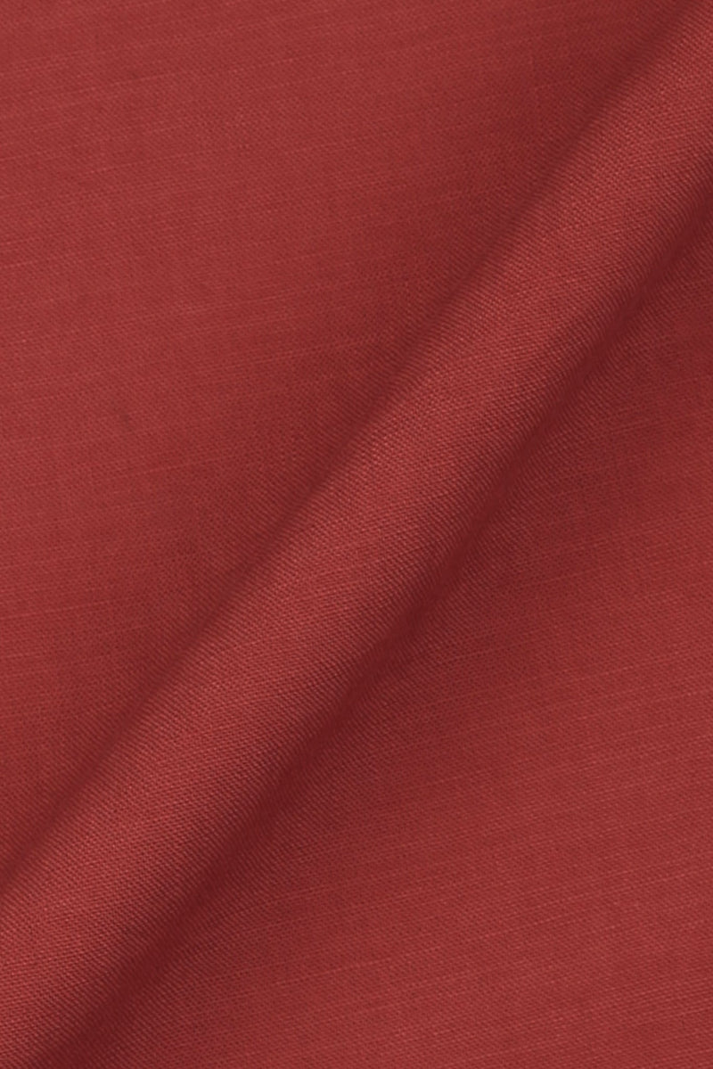 Scarlet Red EU Linen Shirt