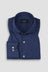 Soft Cobalt Blue Irish Linen Shirt