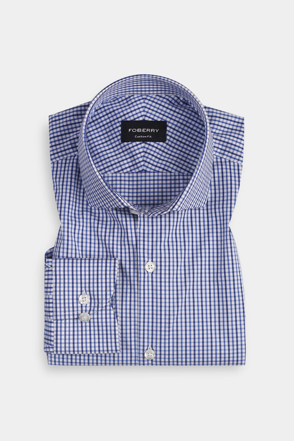 Dual Blue Gingham Shirt
