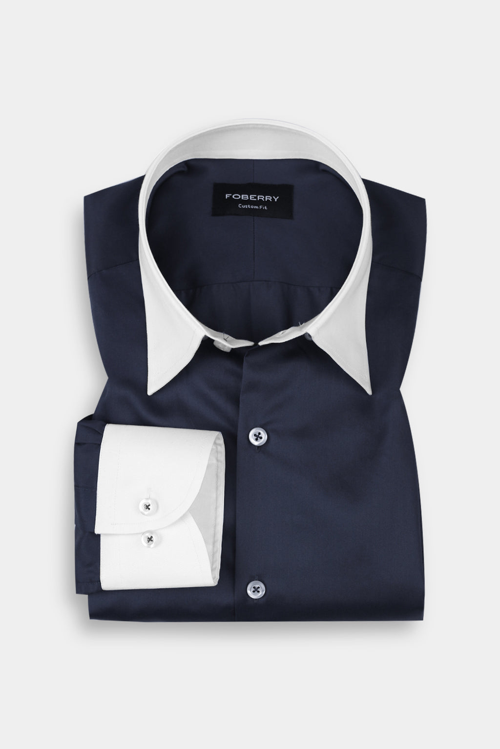 Slate Blue Egyptian Poplin Shirt