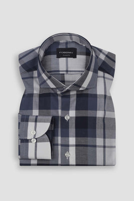 Blue White Madras Shirt