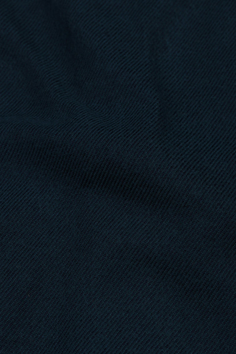 Teal Blue Winter Flannel