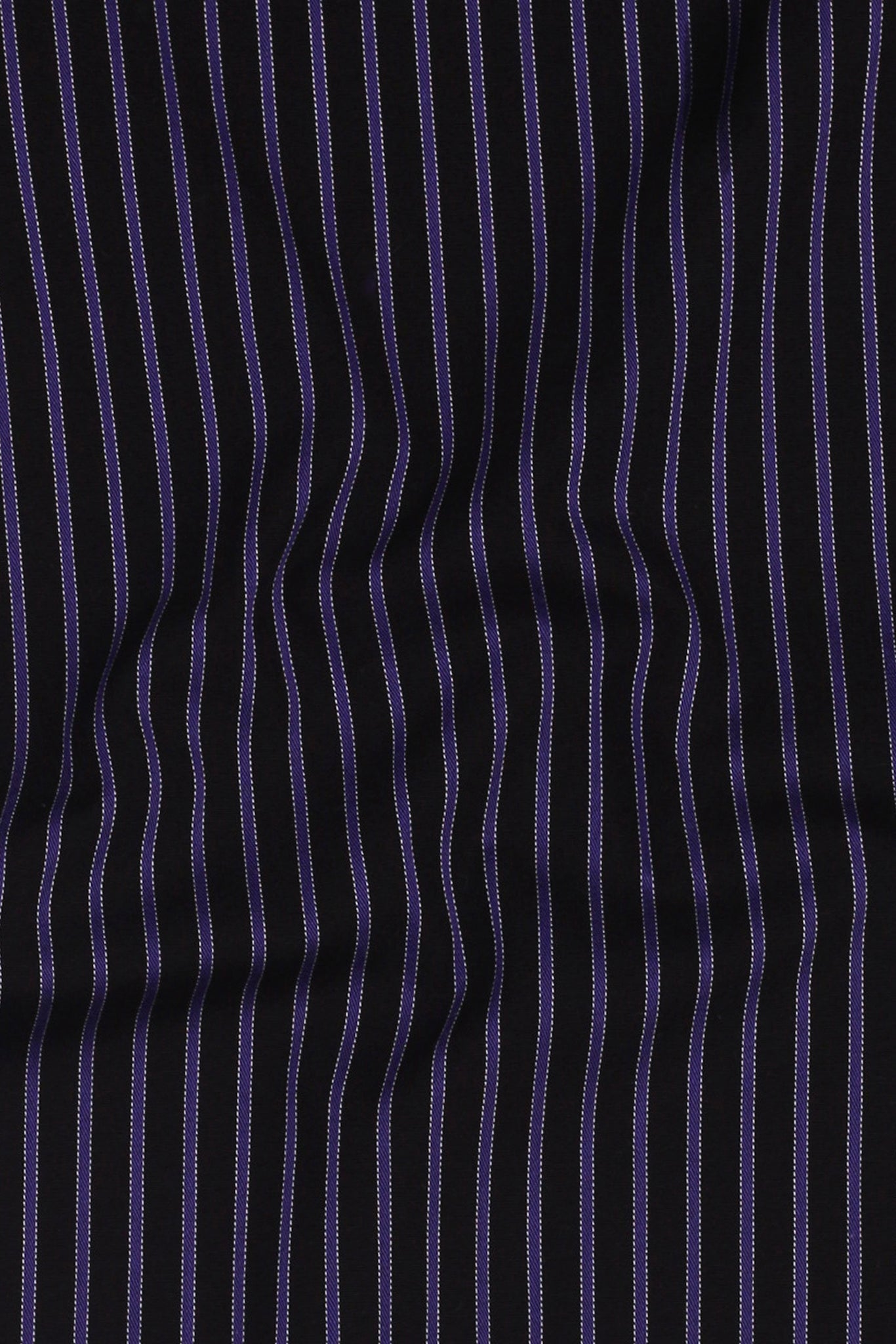Electric Purple Twill Striped
