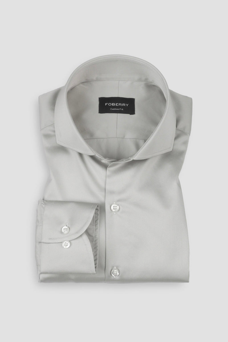 Light Swamp Egyptian Poplin Shirt