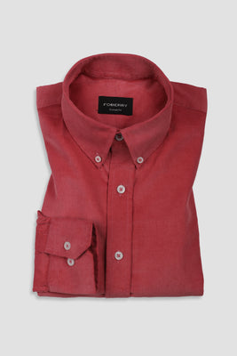 Salmon Corduroy Shirt - Foberry USA