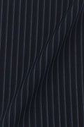 Blue And Black Hairline Striped