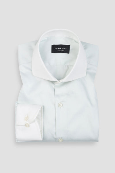 Ice Green Egyptian Poplin Shirt