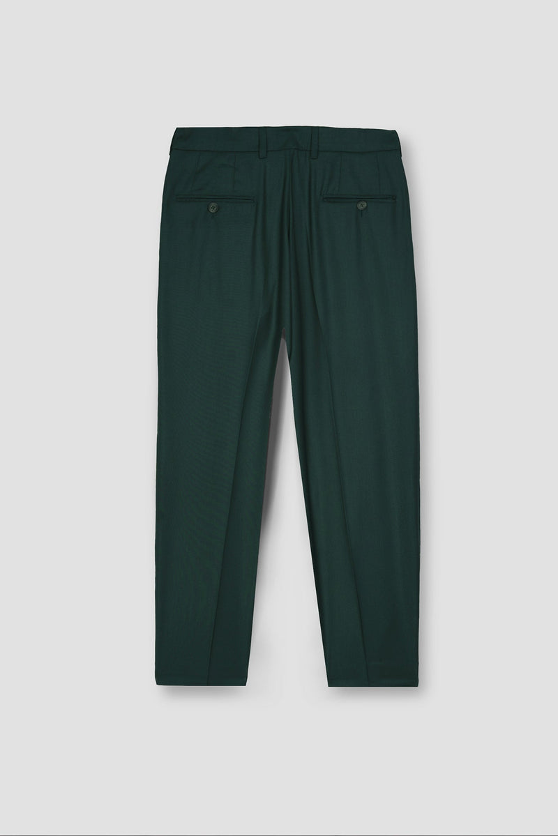 Forrest Green Tropical Wool Blended Dress Pant