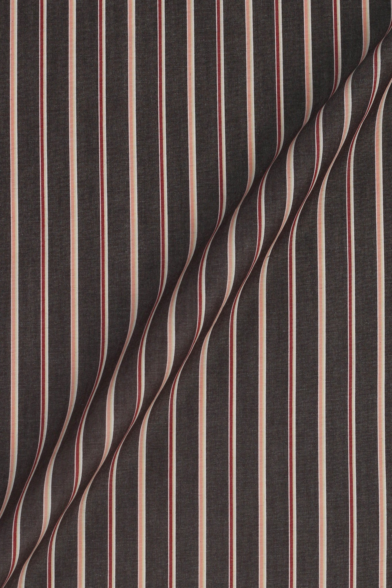 Multi Brown Balanced Striped Shirt