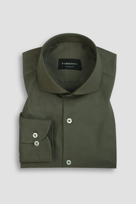 Mud Green Oxford Shirt