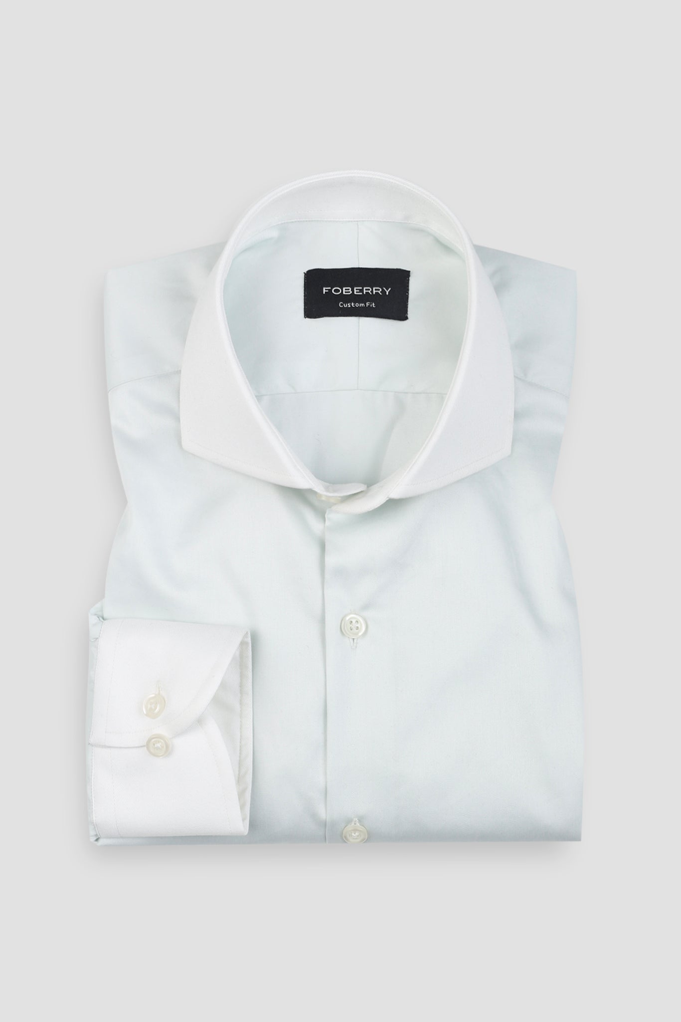 Ice Green Egyptian Poplin Shirt