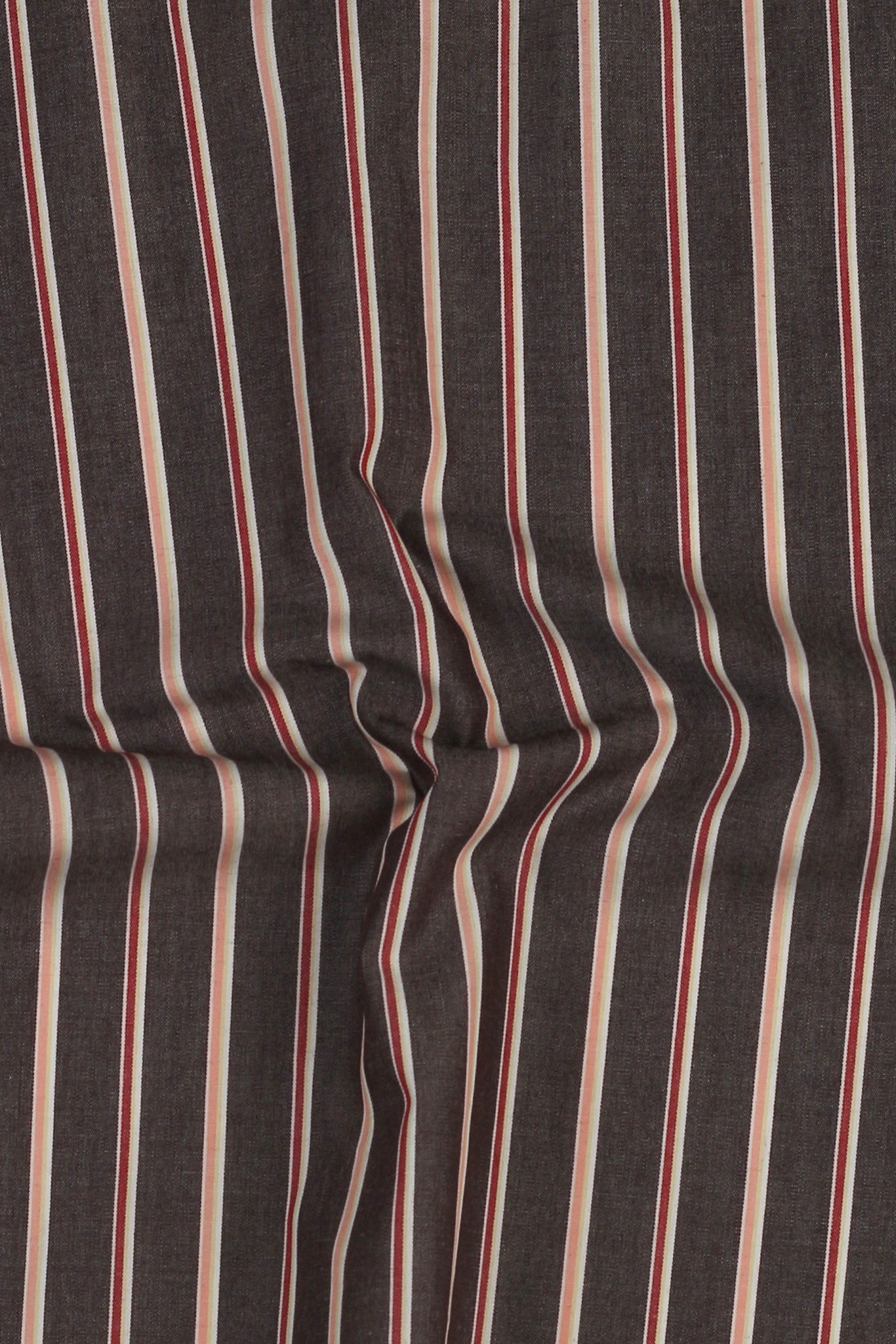 Multi Brown Balanced Striped Shirt