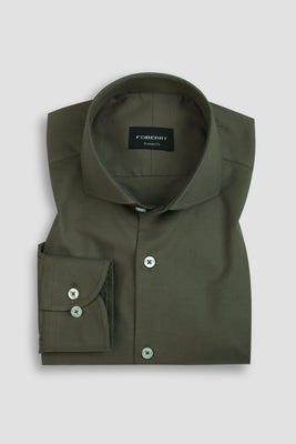Mud Green Oxford Shirt