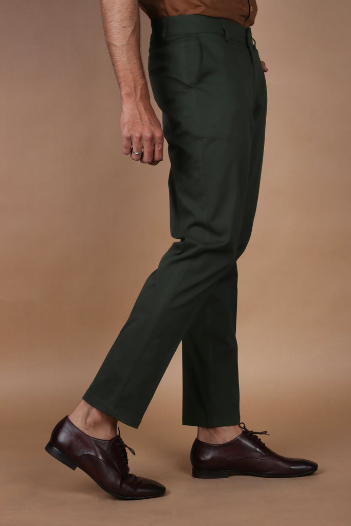Forrest Green Twill Comfort Chinos