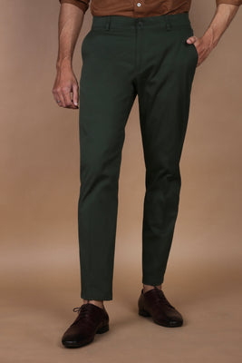 Forrest Green Twill Comfort Chinos