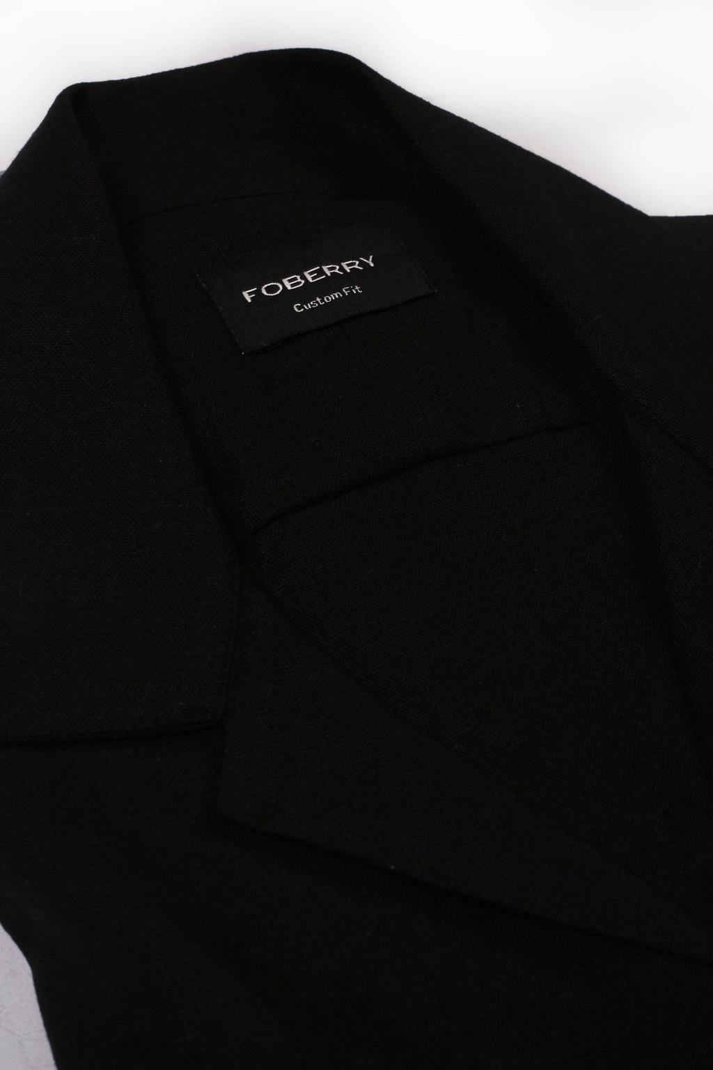 Black  Linen - Safari Shirt - Foberry USA