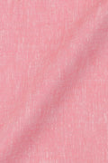 Salmon Pink Irish Linen