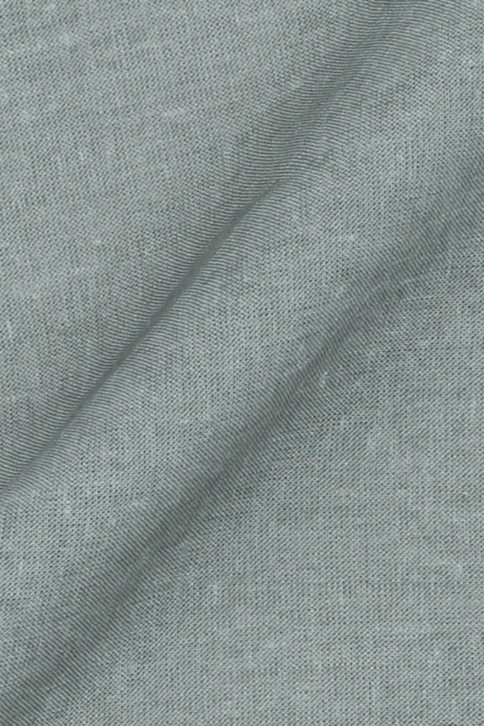 Aqua Grey Linen Shirt