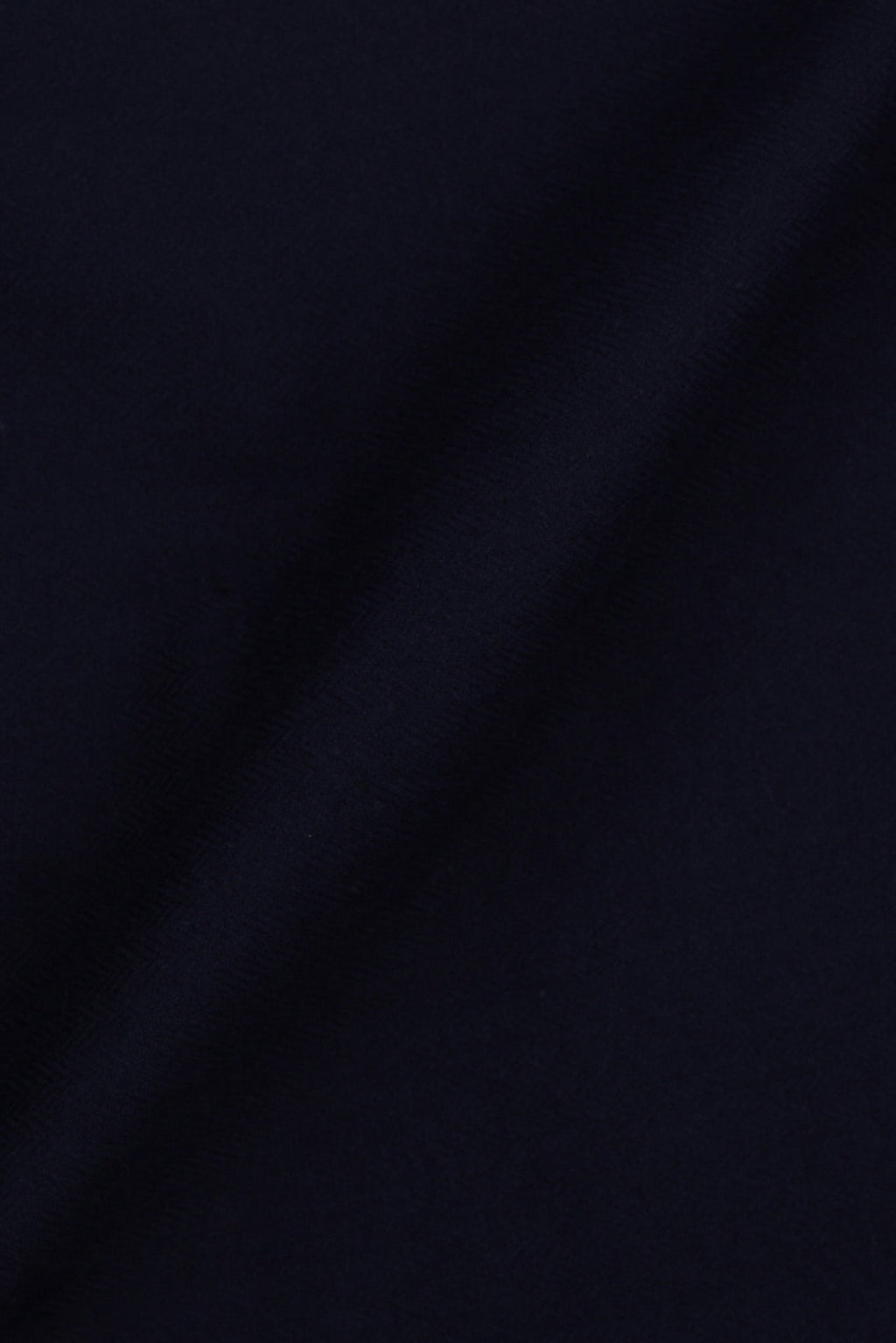 Navy Blue Herringbone Winter Flannel Shirt