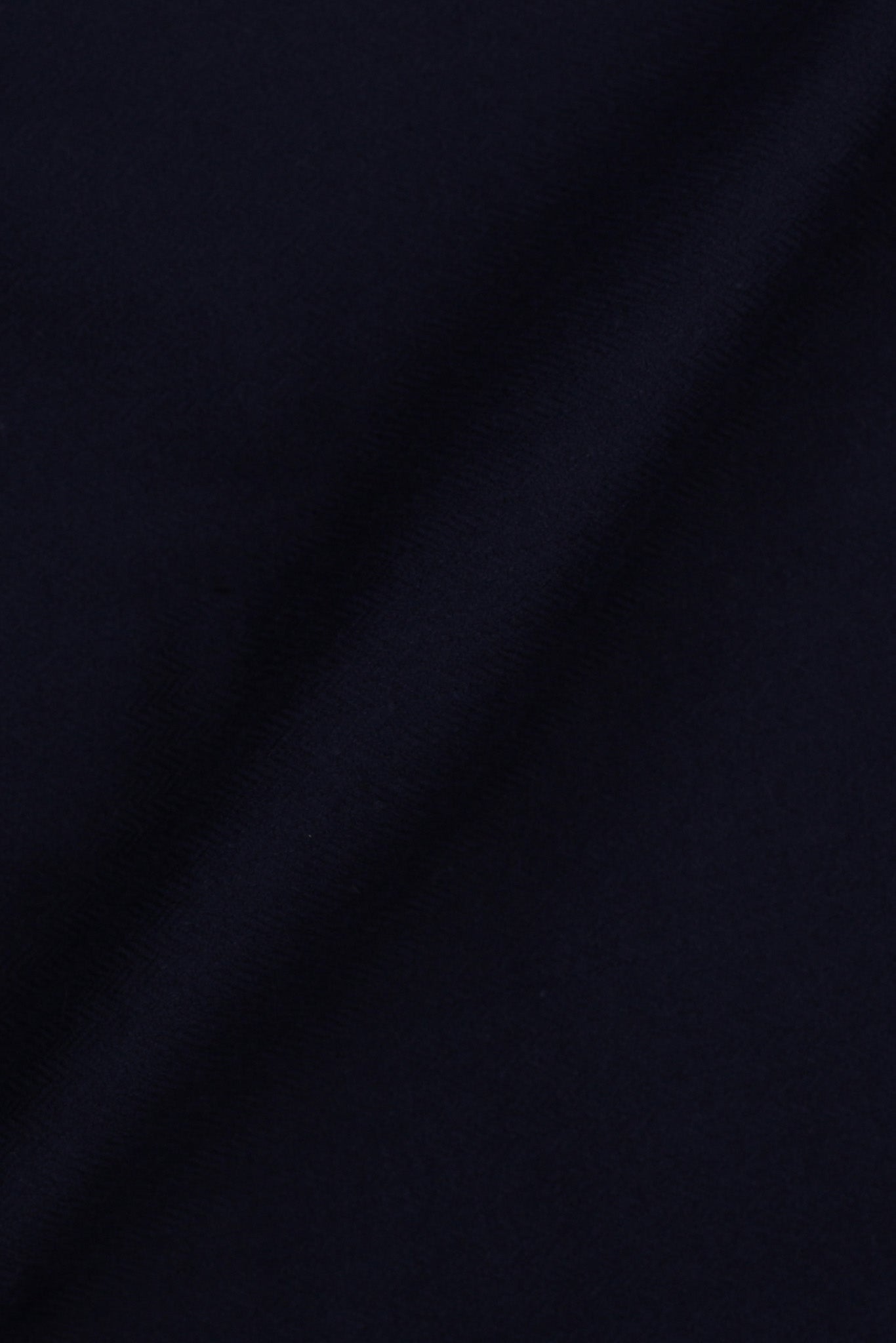Navy Blue Herringbone Winter Flannel Shirt