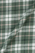Pine Green Plaid Winter Flannel