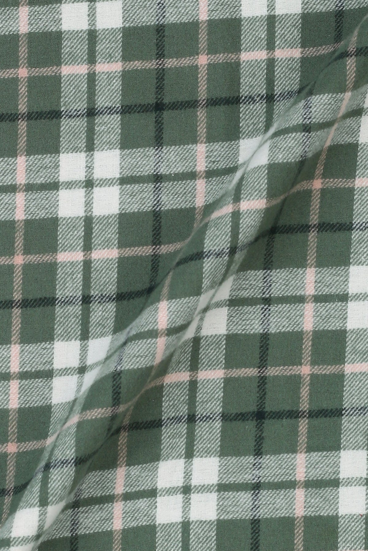 Pine Green Plaid Winter Flannel