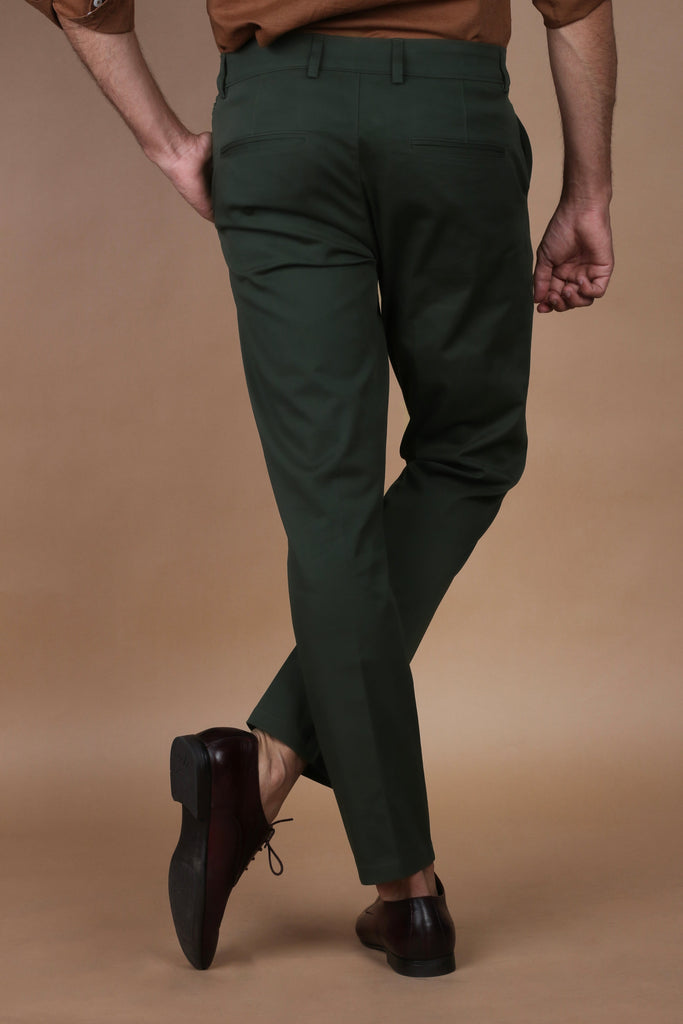 Forrest Green Twill Comfort Chinos