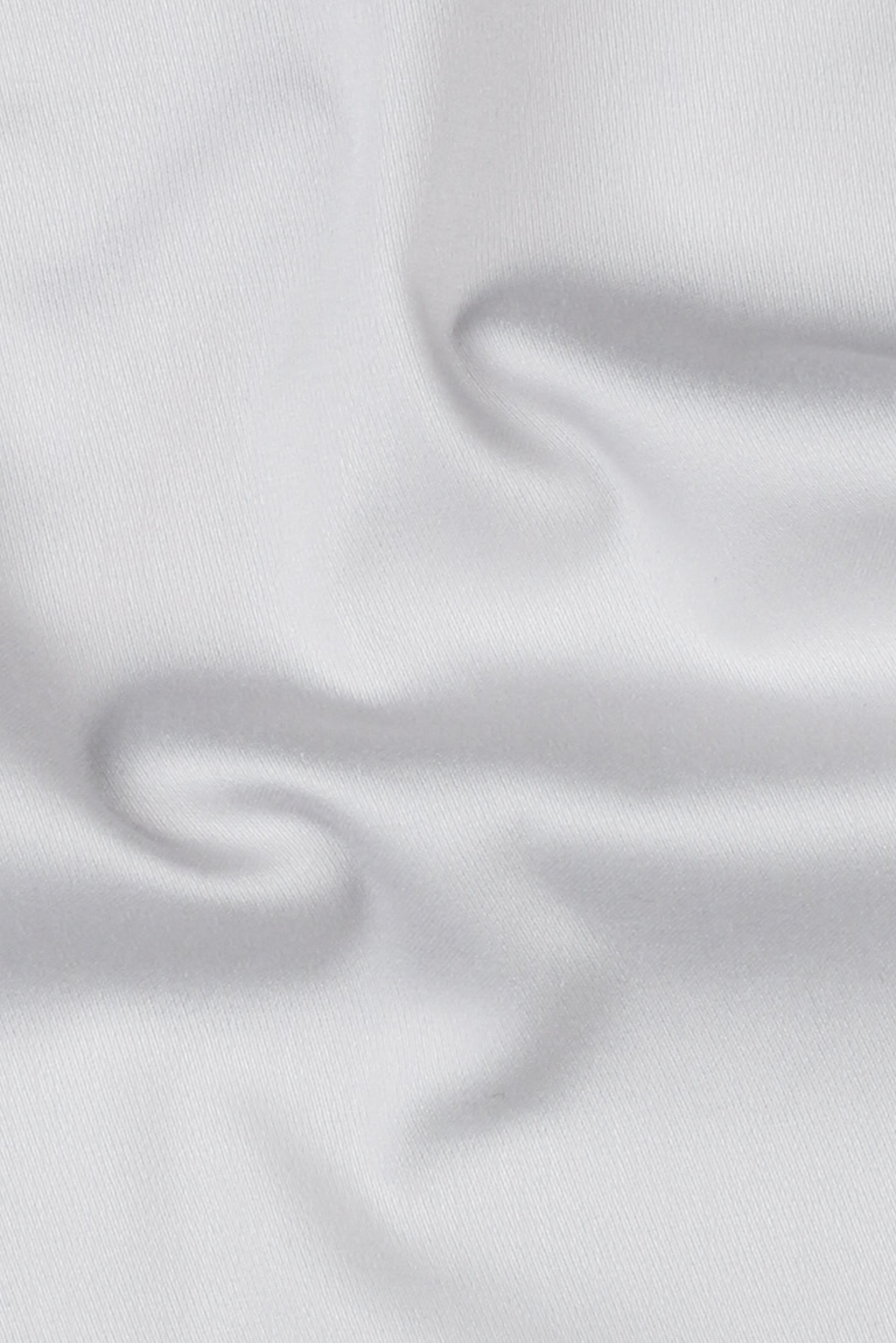 Ash Grey Egyptian Poplin Pin Collar Shirt