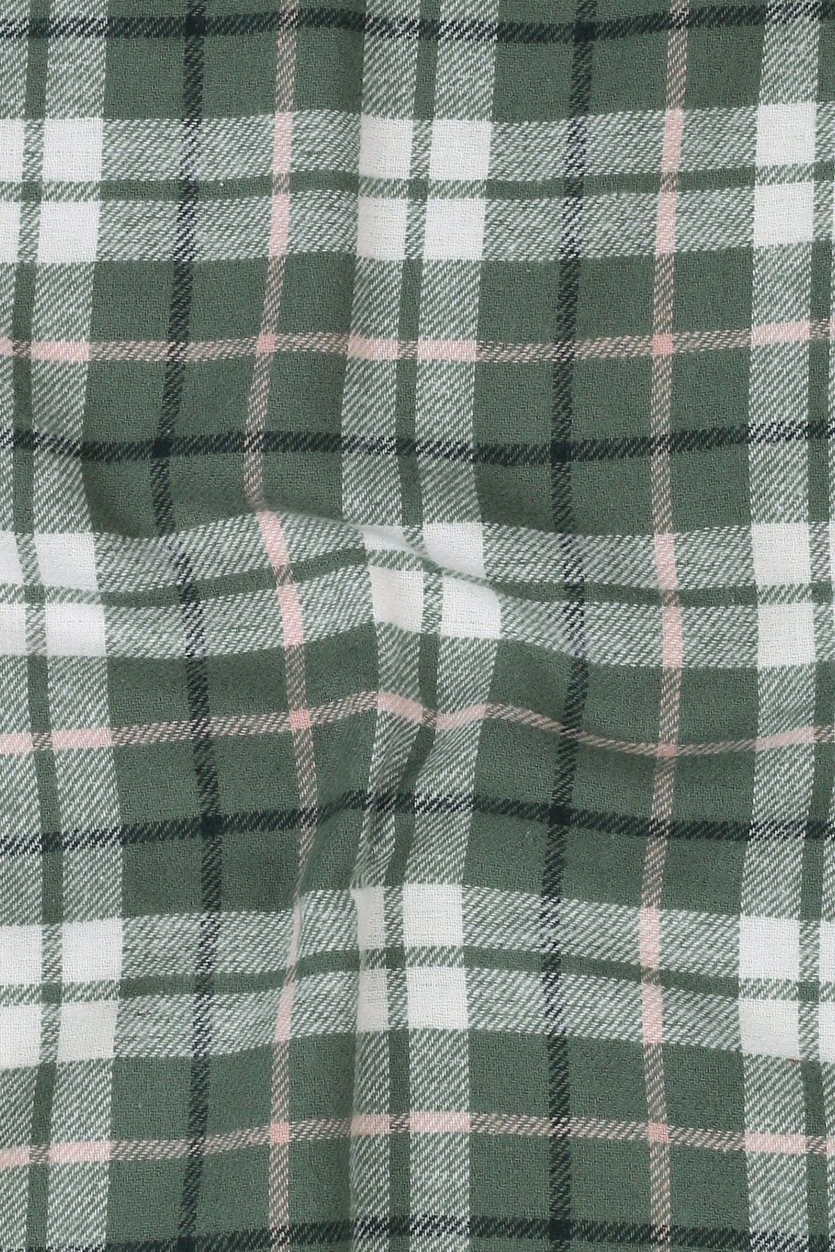Pine Green Plaid Winter Flannel