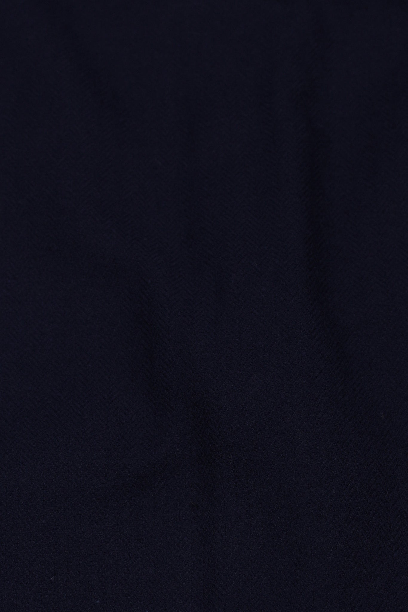 Navy Blue Herringbone Winter Flannel Shirt