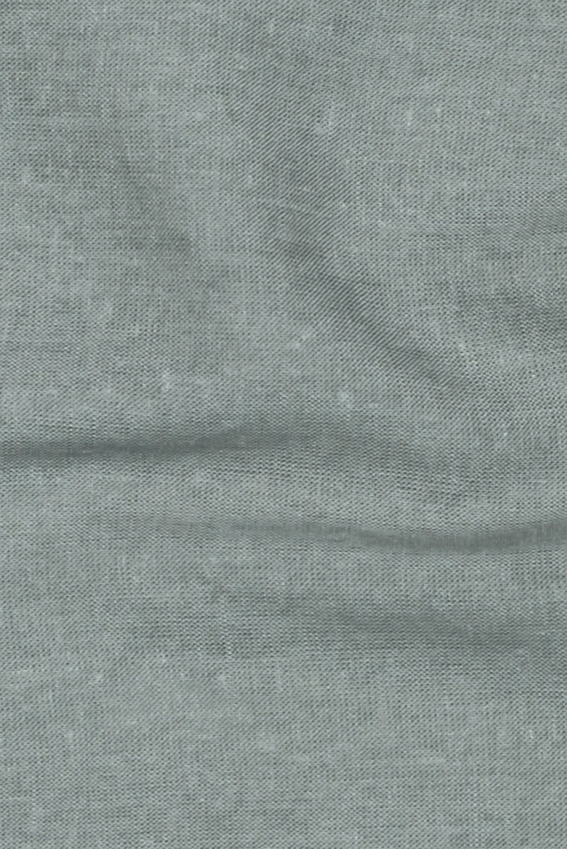 Aqua Grey Linen