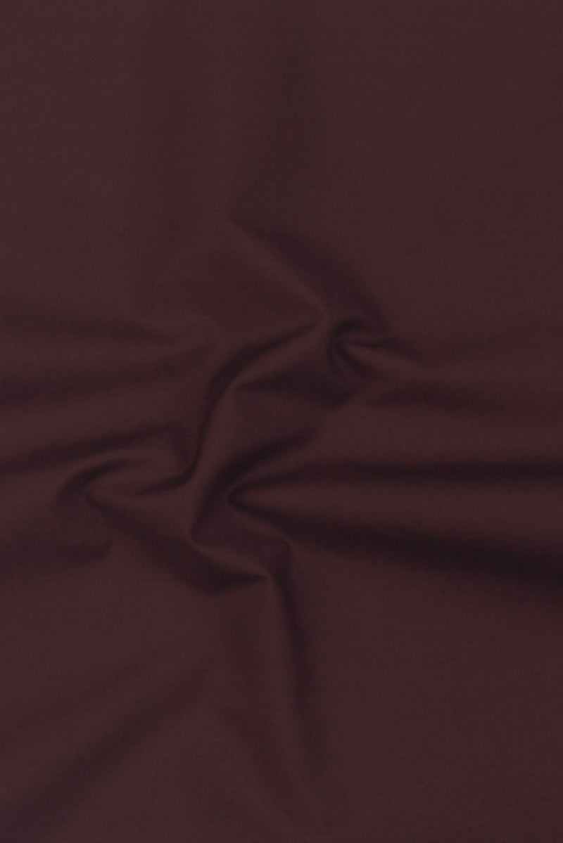 Soft Plum Poplin Shirt