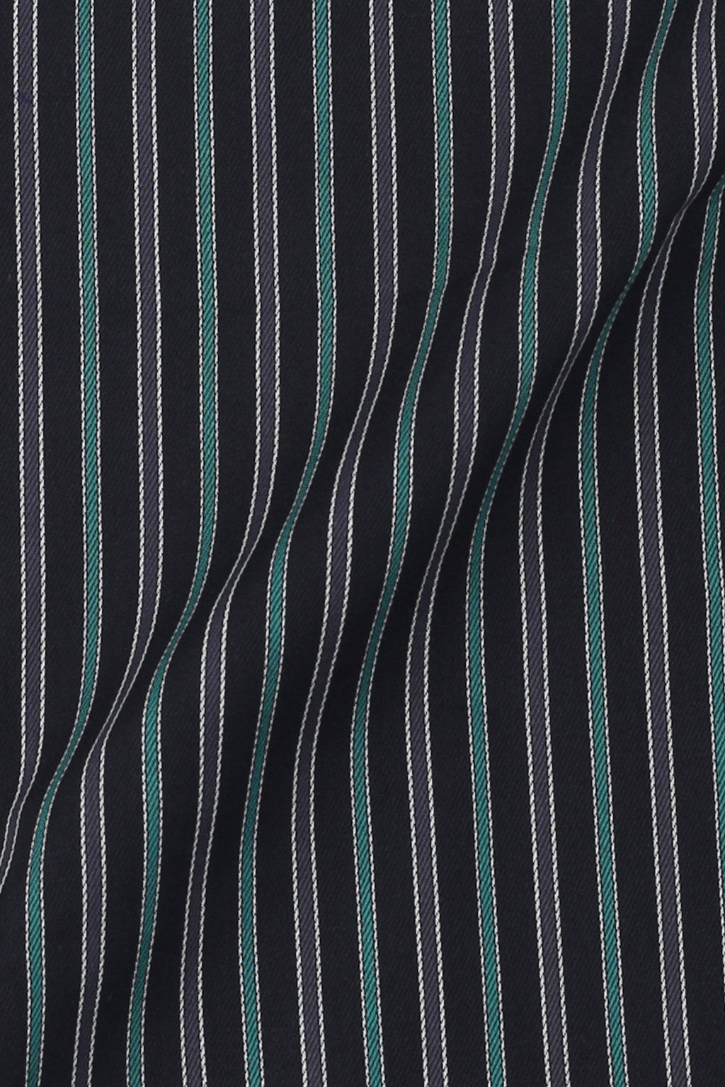 Teal Green and Grey Striped