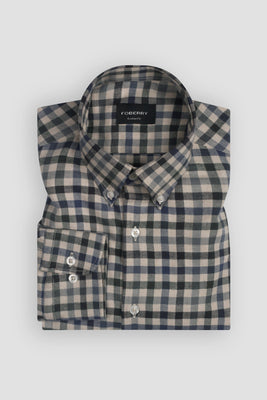 Multi Buffalo Checkered Winter Flannel Shirt