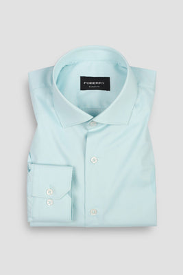 Soft Ice Green Performance Stretch Shirt