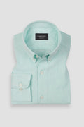 Soft Mint Green Irish Linen Shirt