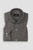 Dark Wood Brown Striped Shirt