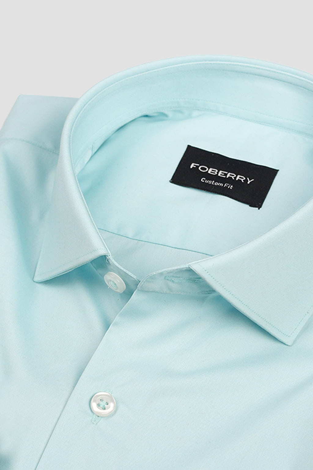 Soft Ice Green Performance Stretch Shirt