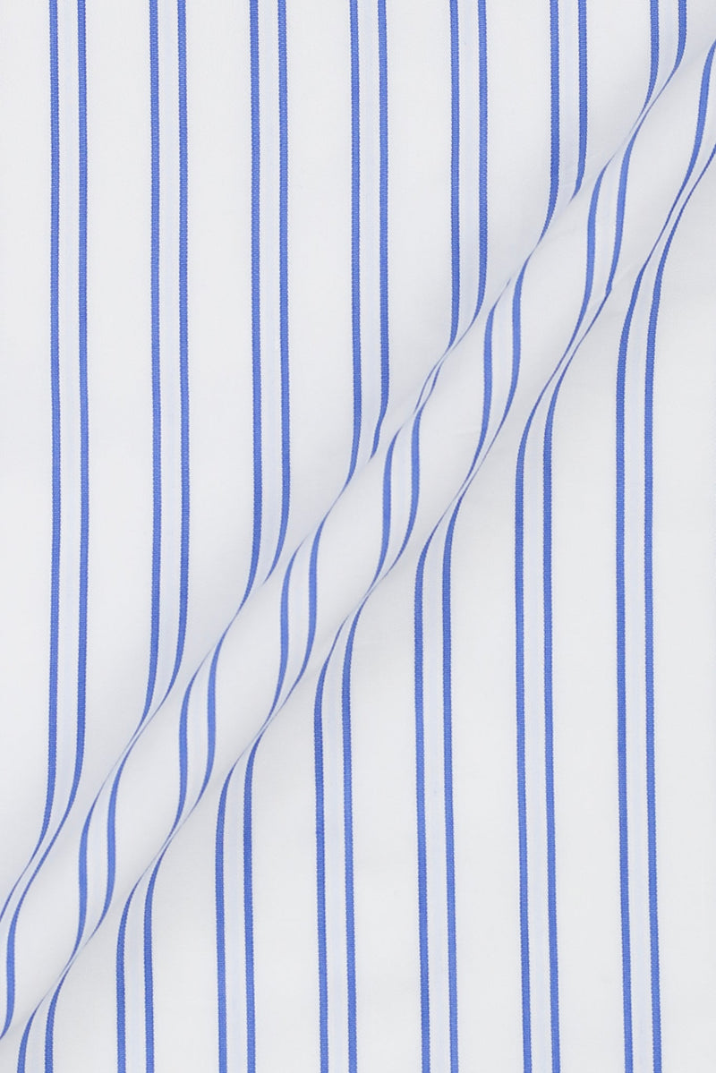 Royal Blue Dual Striped Shirt