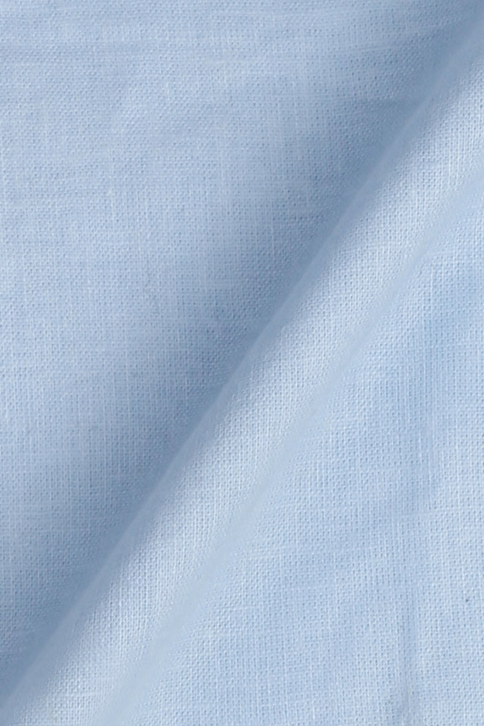 Featherweight Ice Blue Linen Shirt